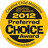 Preferred Choice Award 2012, Creative Child Magazine for Time for bed! - by Mandy Stanley